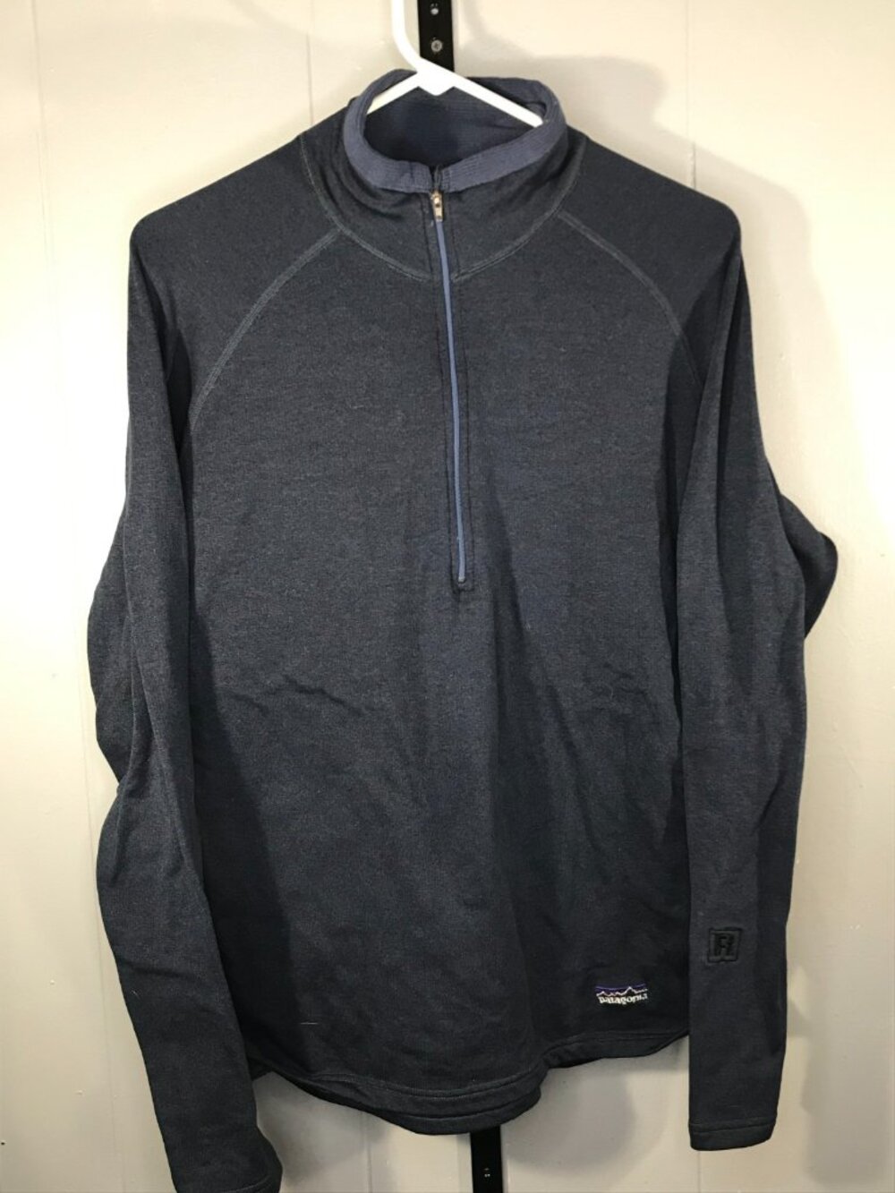 Vintage Patagonia Regulator Polartec 1/2 Zip Pullover Men’s Size M Blue USA Made